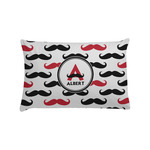 Mustache Print Pillow Case - Standard (Personalized)