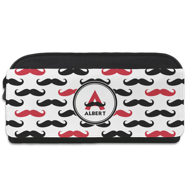 Custom Mustache Print Shoe Bag (Personalized)