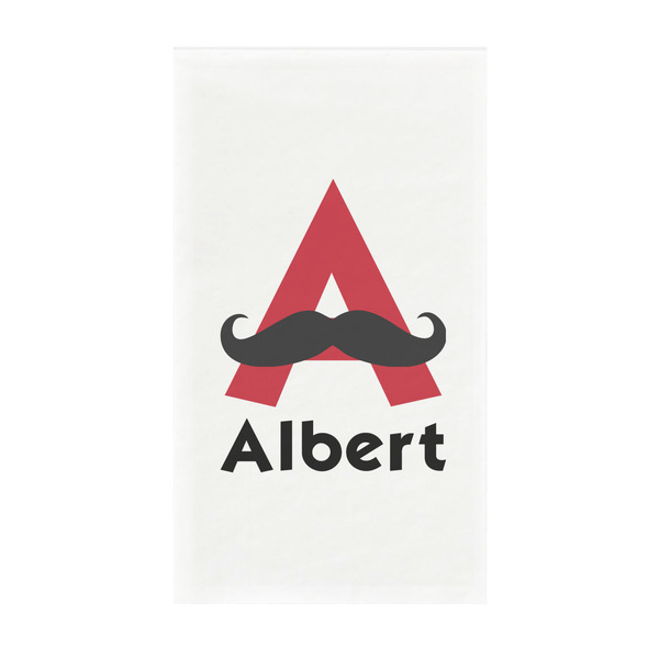 Custom Mustache Print Guest Paper Towels - Full Color - Standard (Personalized)