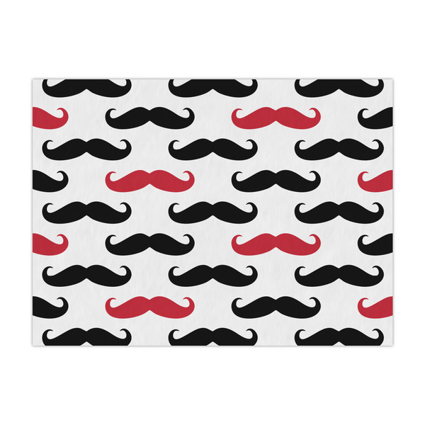 Custom Mustache Print Large Tissue Papers Sheets - Heavyweight