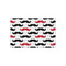 Mustache Print Tissue Paper - Heavyweight - Small - Front