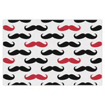 Mustache Print X-Large Tissue Papers Sheets - Heavyweight