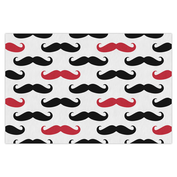 Custom Mustache Print X-Large Tissue Papers Sheets - Heavyweight