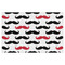 Mustache Print Tissue Paper - Heavyweight - XL - Front