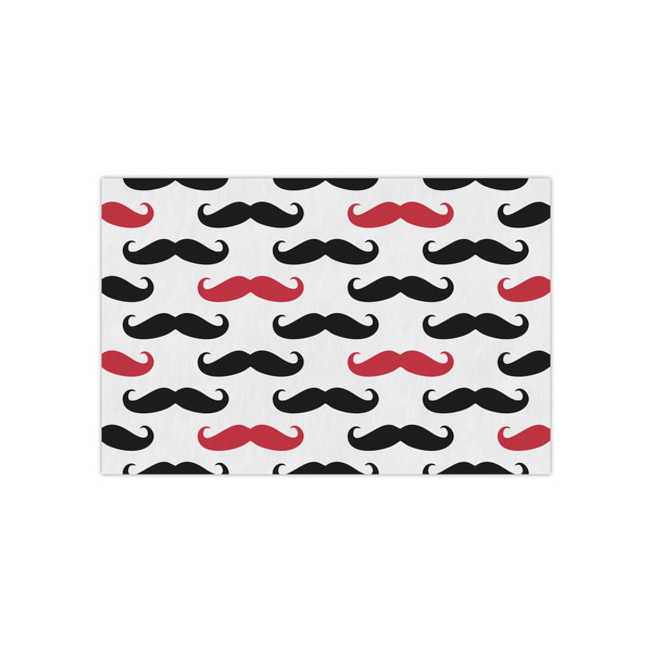 Custom Mustache Print Small Tissue Papers Sheets - Lightweight