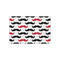 Mustache Print Tissue Paper - Lightweight - Small - Front