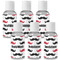 Mustache Print Travel Bottles (Personalized)