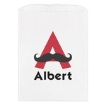 Mustache Print Treat Bag (Personalized)