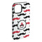 Mustache Print iPhone 15 Plus Tough Case - Angle