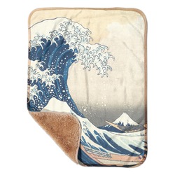 Great Wave off Kanagawa Sherpa Baby Blanket - 30" x 40"