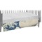 Great Wave off Kanagawa Crib 45 degree angle - Skirt