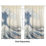 Great Wave off Kanagawa Curtain Panel - Custom Size