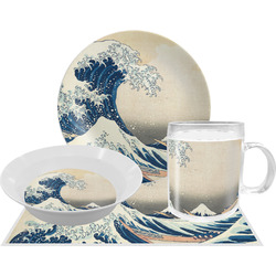 Great Wave off Kanagawa Dinner Set - Single 4 Pc Setting