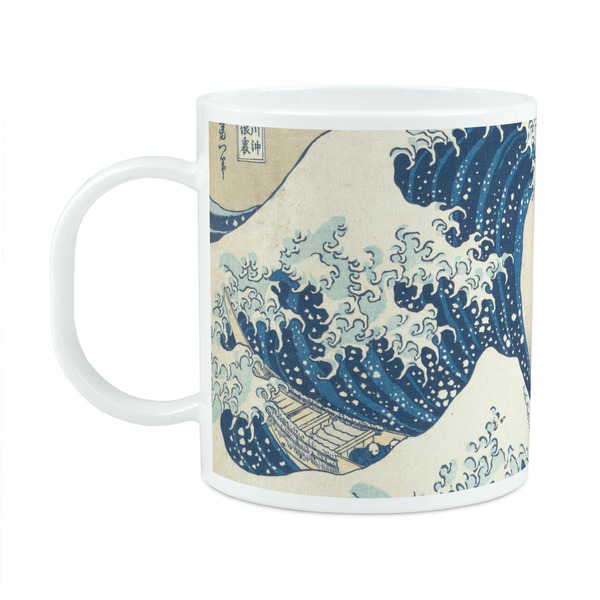 Custom Great Wave off Kanagawa Plastic Kids Mug