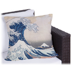 Great Wave off Kanagawa Outdoor Pillow - 20"