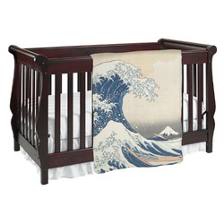 Great Wave off Kanagawa Baby Blanket (Double Sided)