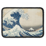 Great Wave off Kanagawa Iron On Rectangle Patch