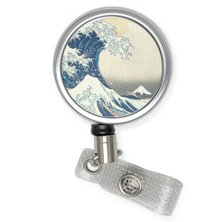 Great Wave off Kanagawa Retractable Badge Reel