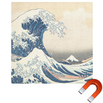 Great Wave off Kanagawa Square Car Magnet - 10"