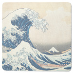 Great Wave off Kanagawa Square Rubber Backed Coaster