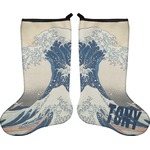 Great Wave off Kanagawa Holiday Stocking - Double-Sided - Neoprene