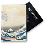 Great Wave off Kanagawa Vinyl Passport Holder