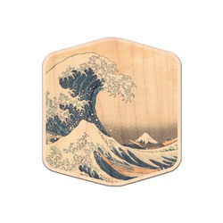 Great Wave off Kanagawa Genuine Maple or Cherry Wood Sticker