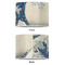 Great Wave off Kanagawa 12" Drum Lampshade - APPROVAL (Poly Film)