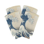 Great Wave off Kanagawa Can Cooler (tall 12 oz) - Set of 4