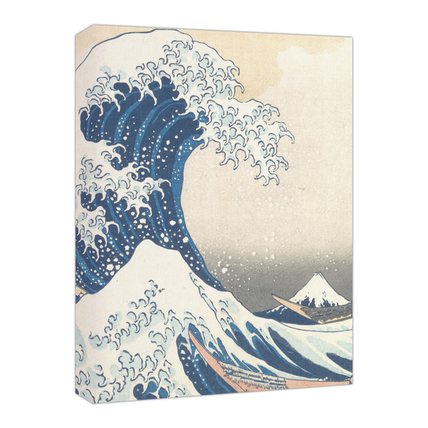 Custom Great Wave off Kanagawa Canvas Print - 16x20