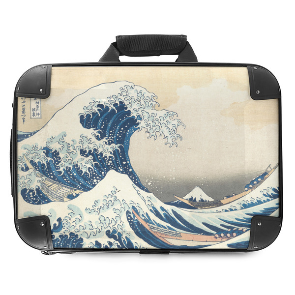 Custom Great Wave off Kanagawa Hard Shell Briefcase - 18"