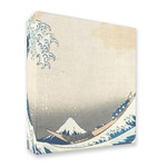 Great Wave off Kanagawa 3 Ring Binder - Full Wrap - 2"