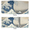 Great Wave off Kanagawa 3 Ring Binders - Full Wrap - 3" - APPROVAL