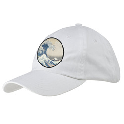 Great Wave off Kanagawa Baseball Cap - White