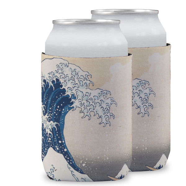 Custom Great Wave off Kanagawa Can Cooler (12 oz)