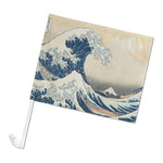 Great Wave off Kanagawa Car Flag