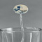 Great Wave off Kanagawa Clear Plastic 7" Stir Stick - Oval - Main