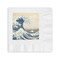 Great Wave off Kanagawa Coined Cocktail Napkins