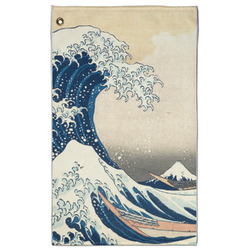 Great Wave off Kanagawa Golf Towel - Poly-Cotton Blend