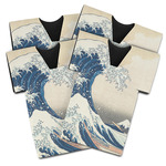 Great Wave off Kanagawa Jersey Bottle Cooler - Set of 4