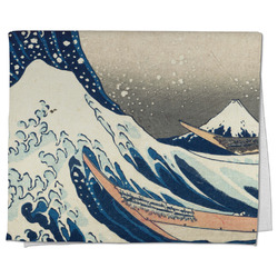 Great Wave off Kanagawa Kitchen Towel - Poly Cotton