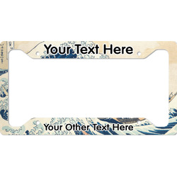 Great Wave off Kanagawa License Plate Frame - Style A