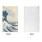 Great Wave off Kanagawa Microfiber Golf Towels - APPROVAL