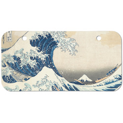 Great Wave off Kanagawa Mini/Bicycle License Plate (2 Holes)