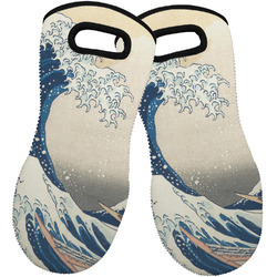 Great Wave off Kanagawa Neoprene Oven Mitts - Set of 2