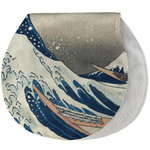 Great Wave off Kanagawa Burp Pad - Velour