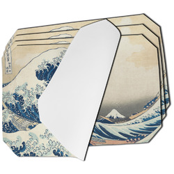Great Wave off Kanagawa Dining Table Mat - Octagon - Set of 4 (Single-Sided)