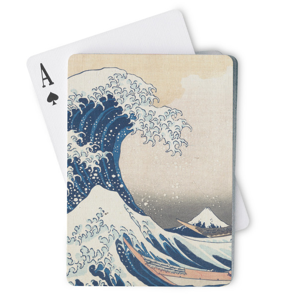 Custom Great Wave off Kanagawa Playing Cards