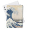 Great Wave off Kanagawa Playing Cards - Front View