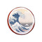 Great Wave off Kanagawa Printed Icing Circle - XSmall - On Cookie